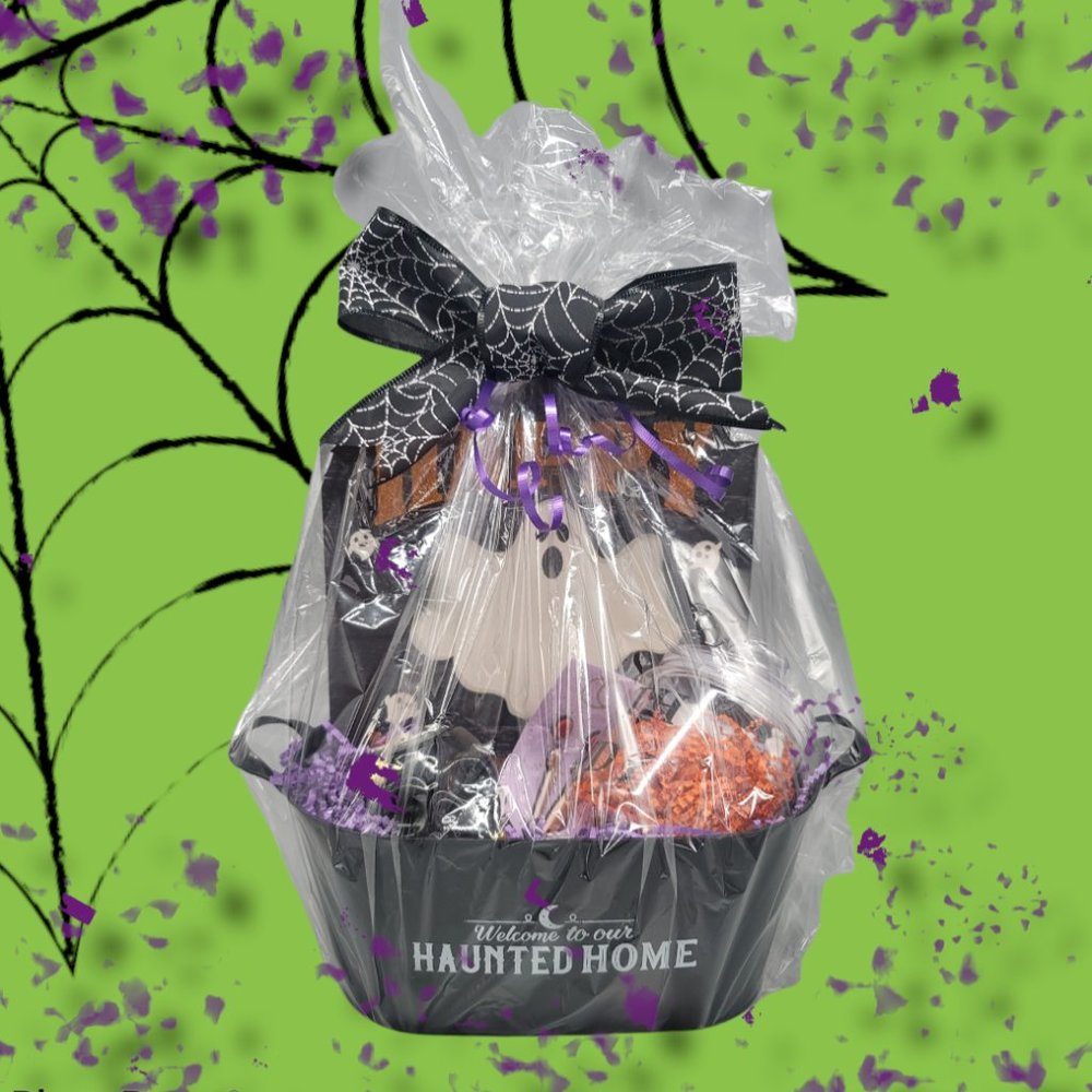 Halloween gift basket
